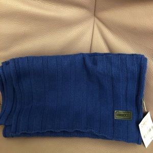 🔥🔥MOSCHINO solid ribbed cashmere scarf UNISEX.